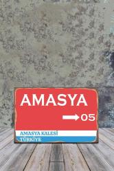 Antika - AHŞAP POSTER AMASYA 20X30CM - kitantik - kitaLog