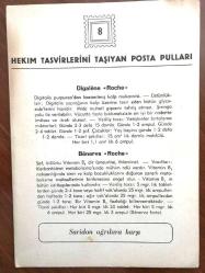 Hekim Tasvirlerini taşıyan posta pulları 8 - Roche