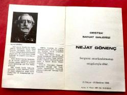 Nejat GÖNENÇ - Destek Sanat Galerisi / Davetiye
