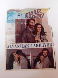 OCAK 1978 SES DERGİSİ KAPAĞI - (SADECE KAPAK) Ahmet Özhan - Nükhet Duru Ve Ayten Alpman Evleniyorlar - Halit Kıvanç - Müjdat Gezen Uğur Dündar Kavgası Sürüyor