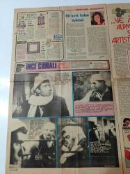 HÜRRİYET GAZETESİ KELEBEK EKİ - 26 OCAK 1974 - Nilüfer - Göreme - Peri Bacaları - Ayten Alpman Da Sinema Sanatçısı Oldu - Yılmaz Güney - Erol Taş - İnce Cumali - Şenay - Gilbert O'Sullivan - İNCE CUMALİ, YILMAZ GÜNEY FOTO ROMAN - MURAT ALİ ÇİZGİ ROMAN  - 4 SAYFA