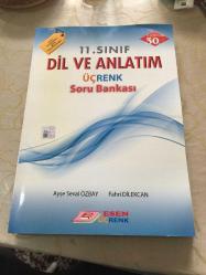 11.SINIF DİL VE ANLATIM ÜÇ RENK SORU BANKASI