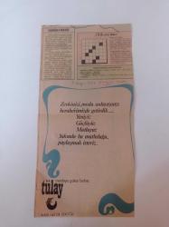 Hunca Kıl  Dökücü Krem - Günün Fıkrası - Tülay Modaya Gelen Bahar - Bulmaca