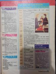 Milliyet Televizyon Dergisi- 18-24 Ekim 1991- Cihan Ünal- Şener Şen- Whitney Houston- Nükhet Duru- Robert Redford- Gülsen Tuncer- Ayşe Mine- Kahraman Afyonoğlu- Şafak Karaman