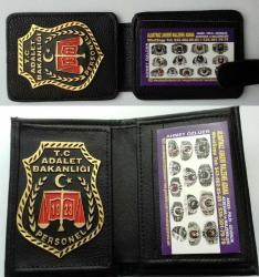 ( 2-ADET )- ADALET BAKANLIĞI ROZETLİ CÜZDAN SATINAL-SADECE ADALET BAKANLIĞI KURUM ADRESINE GONDERILIR-SIVILE SATILMAZ ve SIVIL ADRESE GONDERILMEZ