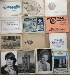 İstanbul'un, çeşitli düğün salonları ve eğlence mekanlarına ait fotoğraf kapları