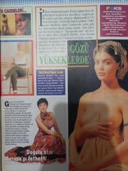 Süper Show Dergisi- 7 Kasım 1993- Nilgün Belgün- Madonna- Luciano Pavarotti- Yurdaer Doğulu- Geena Davis- Gong Li- Dario Argento- Murat Bardakçı- Alfredo Arias- Folies Bergeres- Nil Bentürk
