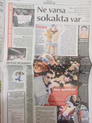 Cumhuriyet Gazetesi - 2 Ocak 2013 - Hakan Fidan - Bekir Coşkun - Mümtaz Soysal - Stadyumda İzdiham - Deniz Kavukçuoğlu - Oktay Ekinci - Aziz Yıldırım - Recep Tayyip Erdoğan - Abdullah Gül -