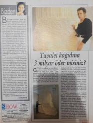 Show Dergisi- 6 Mart 1994- Sema Yunak- Demet Akalın- Gloria Steinem- Sema Yunak- Berna Laçin- Rod Stewart- Manken Lilija- Murat Bardakçı- Hayri Akduman- Ahmet Çapa- Hasan Sel