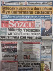 Sözcü Gazetesi - 30 Ocak 2013 - Demet Akalın - Hülya Avşar - Burak Özçivit - Gülşen - Biricik Suden - Didem Uzel - Kemal Kılıçdaroğlu - Ülkü Adatepe - Devlet Bahçeli - Sezgin Özcan - Binali Yıldırım -