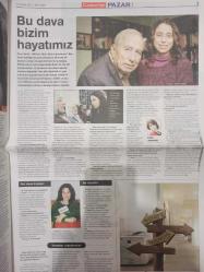 Cumhuriyet Pazar Gazetesi - 13 Ocak 2013 - Pınar Alp - Şeyda Selek - Emine Sandal - Volkan Keskin - Hediye Yiğiter - Ali Alışır - Ayşe Yıldırım - Barbaros Şansal - Esra Açıkgöz - Zülal Kalkandelen -