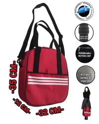 SEVBAGS SPOR OMUZ OKUL SEYAHAT LETTOP EVRAK ÇANTASI AYARLI ASKI CEPLİ