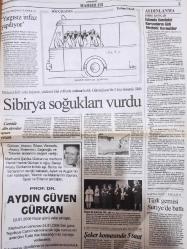 Cumhuriyet Gazetesi - 23 Ocak 2006 - Aydın Güven Gürkan - Mustafa Sarıgül - Şah Rıza Pehlevi - Hüseyin Baş - Ömer Özen - Yakup Kepenek - Türkel Minibaş - Ayşe Emel Mesci - Leylâ Erbil -