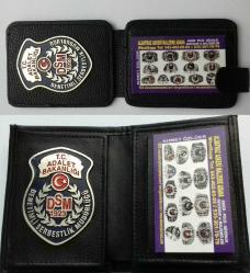 2-ADET DENETİM SERBESTLİK  MUDURLUGU ROZETLİ CÜZDAN SATINAL-SADECE ADALET BAKANLIĞI KURUM ADRESINE GONDERILIR-SIVILE SATILMAZ ve SIVIL ADRESE GONDERILMEZ