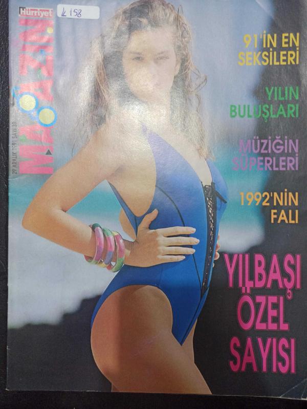 Hürriyet Magazin Dergisi 29 Aralık 1991 Yalçın Pekşen İpek  