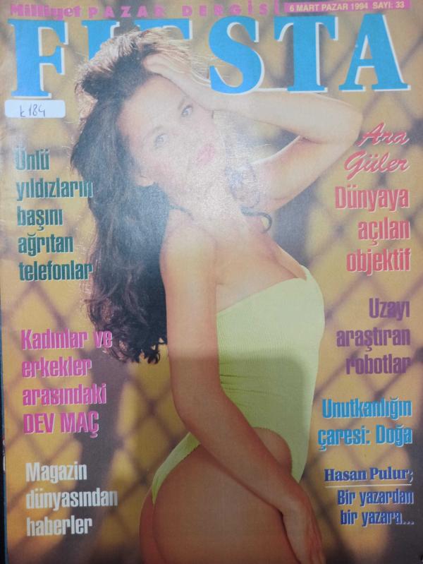 Milliyet Fiesta Dergisi 6 Mart 1994 Hasan Pulur Nükhet Duru  