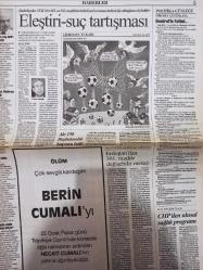 Cumhuriyet Gazetesi - 21 Ocak 2006 - Recep Tayyip Erdoğan - Orhan Pamuk - Murat Kışlalı - Ecevit Kılıç - Selmi Andak - Bülent Ergüden - Nilgün Cerrahoğlu -