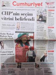 Cumhuriyet Gazetesi - 26 Aralık 2010 - Kemal Kılıçdaroğlu - Bekir Coşkun - Gülsün Bilgehan - Sena Kaleli - Bihlun Tamaylıgil - Turgut Özal - Ahmet Davutoğlu - Şemsi Kopuz - Alper Maral -