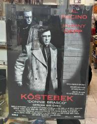 Efemera - KÖSTEBEK (DONNIE BRASCO) * AL PACINO * JOHNNY DEPP * ORİJİNAL FİLM AFİŞİ * 65x95 CM - kitantik - kitaLog