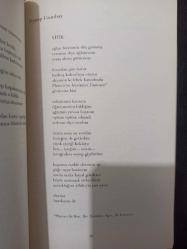 Sözcükler Edebiyat Dergisi- Kasım Aralık 2007- Tahsin Yücel- Şükran Farımaz- Neslihan Gürel- Mustafa Erdiken- Emin Özdemir- Server Tanilli- Kemal Özmen- Kaan Arslanoğlu- Salih Ecer