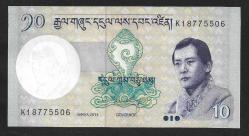 ** BUHUTAN ( 10 * NGULTRUM ) 2013 - ÇİL