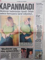 Ekip Gazetesi - 24 Temmuz 1997 - 3 kardeşin önlenemeyen iğfali - Sevgiliye lüks araba - Nur Hekimci - Nil Ünal -  Buse Akgün - Yasemin Mutlu -