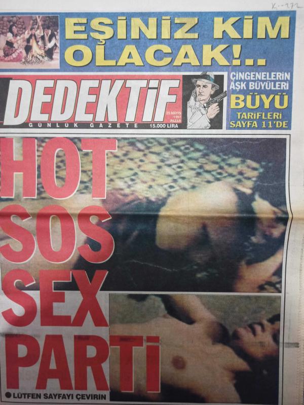 Dedektif Gazetesi 25 Mayıs 1997 Zinayı gizli kamera önceden  