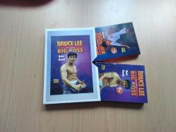 BRUCE LEE - PATRON BENİM - NOT DEFTERİ ve ARKASI ÇEVİR KİTAP SETİ