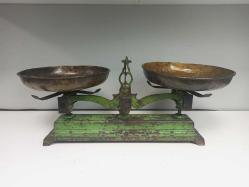 Antika - Antika Osmanlı Bolu'dan Çıkma Büyük Boy Terazi - kitantik - kitaLog