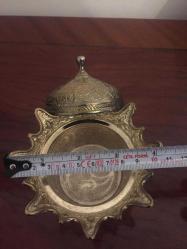 şekerlik döküm küçük   ikili   iç çap= 7 cm iç yük = 4 cm renk sarı