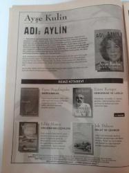 Ayşe Kulin Adı Aylin Kitabı - Emre Kongar - Cézanne Üzerine Anılar - Yetmiş Yıldır Sesi Ve Kalemiyle Var Şükran Yurdakul - Şiir