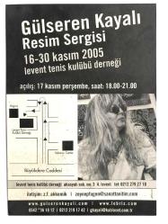 Gülseren KAYALI Resim sergisi - Levent Tenis Kulübü Derneği