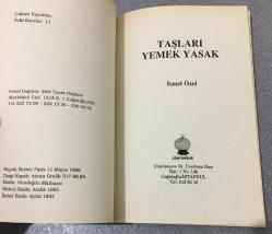 TAŞLARI YEMEK YASAK 2.BASKI