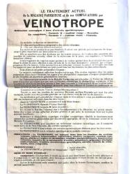 Varis hastalıkları ve iltihaplarının Veinotrope ile bugünkü tedavisi - 18X27 Prospektüs