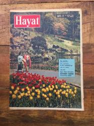 HAYAT DERGİSİ HAFTALIK MECMUA SAYI 17 - 16 NİSAN 1964 - NATO HAVA GÜCÜ -KASTAMONU FASİKÜLÜ- VAN GOGH HASTANE BAHÇESİ TABLOSU