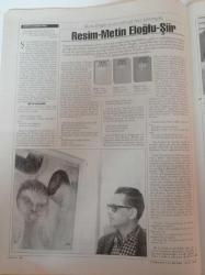 Deniz Some- Resim - Metin Eloğlu - Şiir - Bir Edebiyat Devi Yaşar Kemal - Ahmet Telli - Metin Demirtaş - Cumhuriyet Kitap