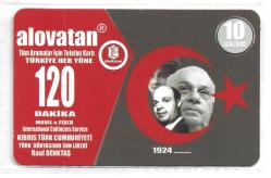 KML = KOLEKSİYON  AMAÇLI * KUZEY KIBRIS GSM KARTI - ALO VATAN * 120 DAKİKA ( AMBALAJINDA ) SIFIR