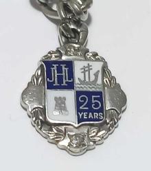 Vintage 10 Ayar Altın 925 Gümüş ve Pırlanta Charm Bilekliği  0090