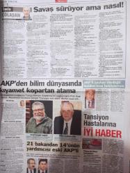 Sözcü Gazetesi - 4 Ağustos 2012 - Levent Kırca - Can Bonomo - Ece Çelebioğlu - Erdem Yener - Ebru Şallı - Çağla Şikel - Emel Sayın - Ziynet Sali -