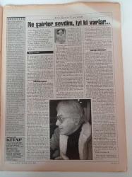 Ne Şairler Sevdim İyi Ki Varlar - Attila İlhan'ın 70. Yaş Kitabı - Kardelen'den Yediveren'e Öner Yağcı - Buket Uzuner - Cumhuriyet Kitap