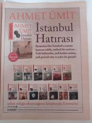 Ahmet Ümit - İstanbul Hatırası - Örnek Alınacak Hikayeler - Cervantes - İlk Kısa Roman - Yaşasın Maradona- Bu Adamın Bir Sorunu Var - Ryunosuke Akutagava- Cumhuriyet Kitap