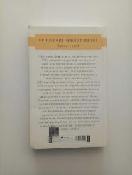 CHP GENEL SEKRETERLİĞİ (1930 - 1945) (2. EL)