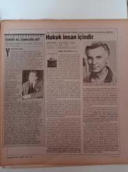 Hukuk İnsan İçindir - Sami Selçuk - Estetik Mi İşlevsellik Mı- Varlık Edebiyat Dergisi - Aşk Anarşisttir- Engin Ardıç - Kadın Suretleri - Yılbaşı Bulmacası - Kim Hangi Kitabı Sevdi - Cumhuriyet Kitap
