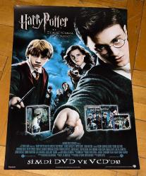HARRY POTTER AND THE ORDER OF THE PHOENIX * ZÜMRÜDÜANKA YOLDAŞLIĞI * FİLM DVD VCD TANITIM AFİŞİ / POSTER * 34 x 48 CM