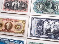 Yunanistan ilk dönem kağıt para seti-1 (1885-1923) 10 Adet