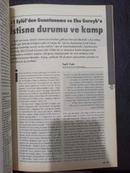 Bilim ve Gelecek Dergisi- Temmuz 2004- Nalan Mahsereci- Sibel Özbudun- Mine Anğ Küçüker- Haluk Ertan- Demir Küçükaydın- Hasan Aydın- Ömer Tuncer- Nedim Gürsel