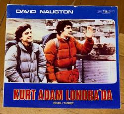 AN AMERICAN WEREWOLF IN LONDON * KURT ADAM LONDRA'DA * DAVID NAUGTON * 1981 * LOBİ KARTI * 23 x 24 CM