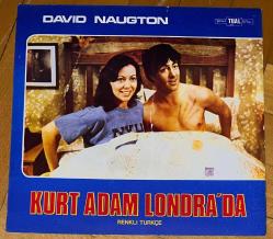 AN AMERICAN WEREWOLF IN LONDON * KURT ADAM LONDRA'DA * DAVID NAUGTON * 1981 * LOBİ KARTI * 23 x 24 CM