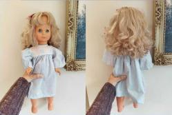 LİSSİ BATZ DAMGALI ÇOK NADİR 1992 KISITLI ÜRETİM VİNTAGE VİNİL (ET) BEBEK 50 CM