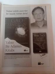 Yalnız Bir Adamın Kitabı - Gao Xingjian- Ruh Dağı - Kalemine Bereket Atilla Dorsay - Alessandro Manzoni - Kemal Anadol- Cumhuriyet Kitap